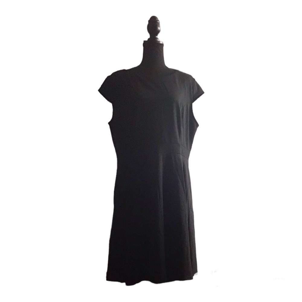 Women black long dress size 2XL nwt - Picture 2 of 2